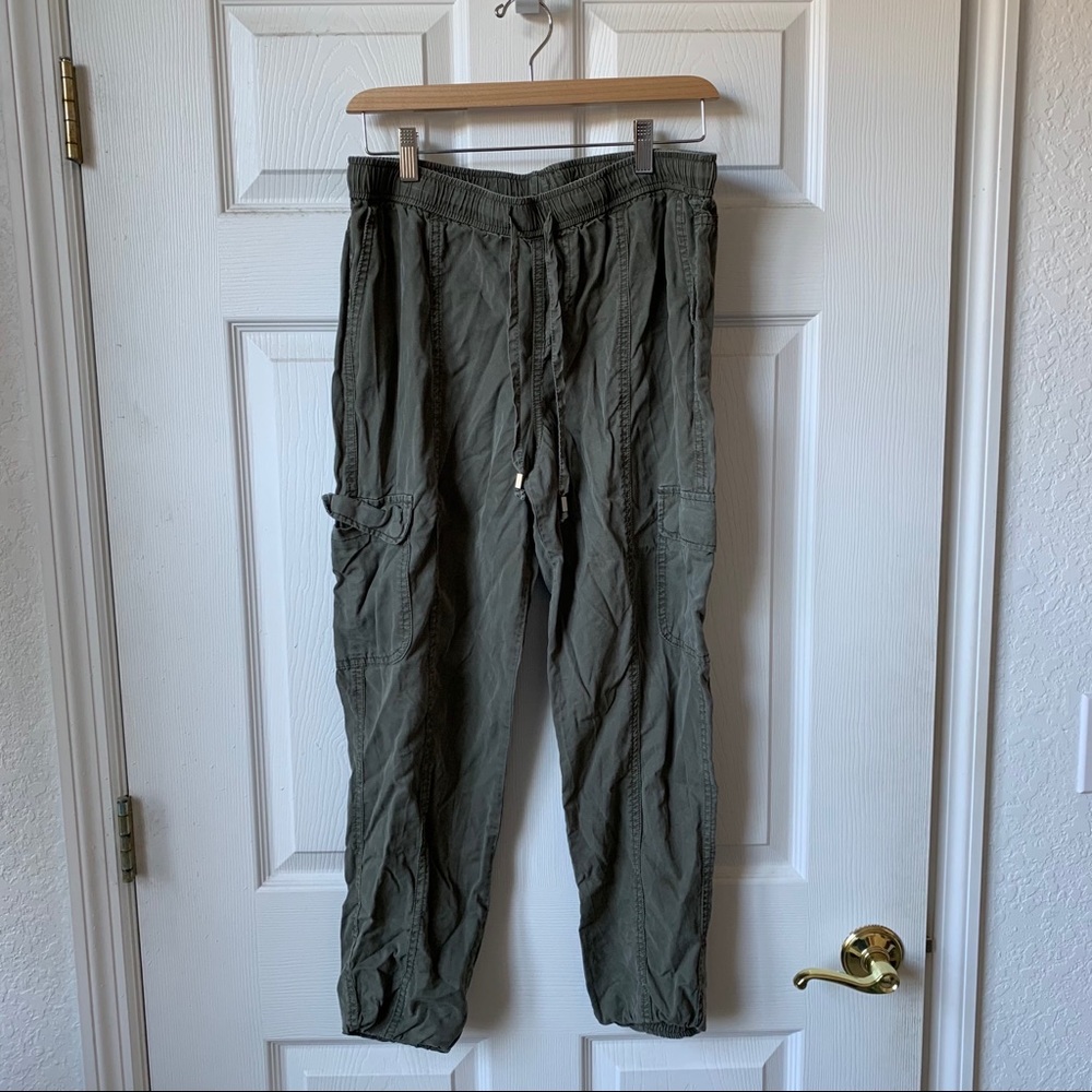 Cargo Jogger Pants - Army Green
